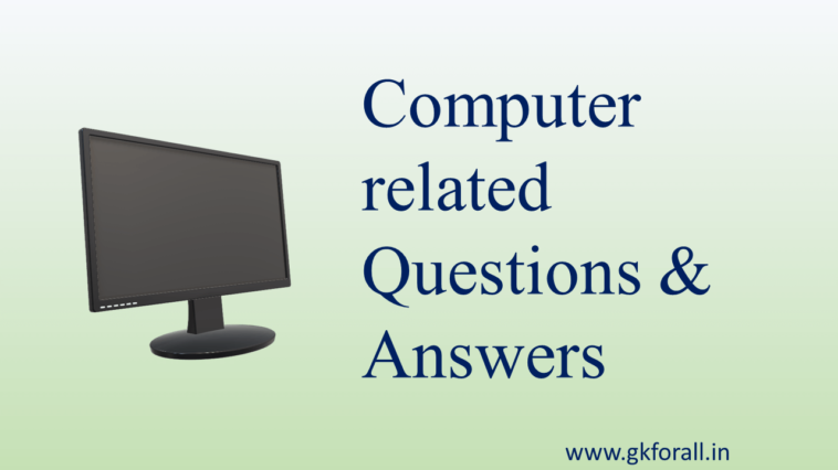 Computer Questions & Answers 