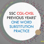 ONE WORD SUBSTITUTION PRACTICE