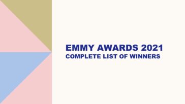 Emmy Awards 2021 - Complete list of Winners