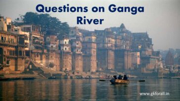Questions on Ganga River