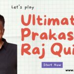 Ultimate Prakash Raj Quiz